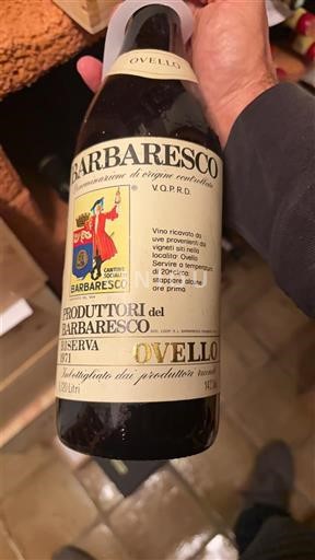 Piamonte Barbaresco Produttori del Barbaresco Ovello Riserva 1971