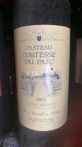 Bordeaux Haut-Médoc Château Comtesse du Parc 2013