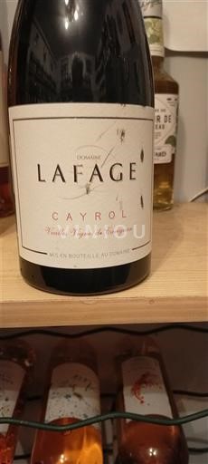 Languedoc và Roussillon Côtes Catalanes Domaine Lafage Cayrol Vieilles Vignes de Carignan 2020
