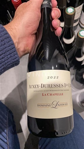 Burgundy Auxey-Duresses Premier Cru Domaine Lafouge La Chapelle 2022