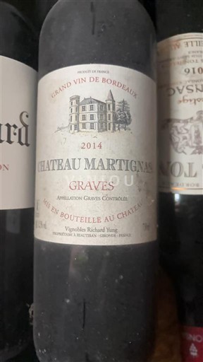 Burdeos Graves Château Martignas 2014
