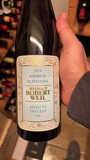 Rheingau Weingut Robert Weil Kiedrich Gräfenberg Riesling Trocken GG 2018