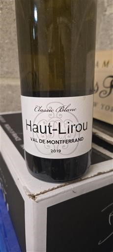 Linguadoca e Rossiglione Val di Montferrand Haut-Lirou Classico Blanc 2019