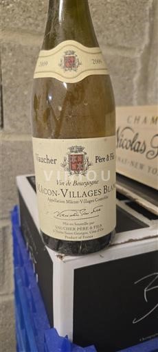 Burgundija Mâcon in Mâcon-villages Vaucher Père & Fils 2009