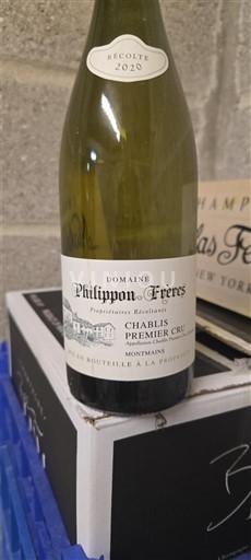 Burgundi Chablis Premier Cru Domaine Philippon Frères Montmains 2020