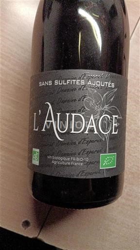 Langvedok Ni doloceno Domaine Esperet L'Audace 2022