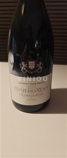 Beaujolais Moulin-à-vent Thibault Liger-Belair Champ de Cour 2022