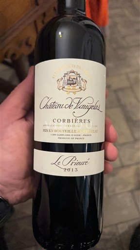 Langvedok Corbières Château Vaugelas Le Prieuré 2013