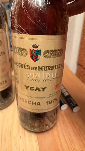 La Rioja Rioja Marqués de Murrieta Ygay 1975