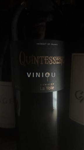 Linguadoca e Rossiglione Paese d'Oc Domaine La Yole Quintessence 2017