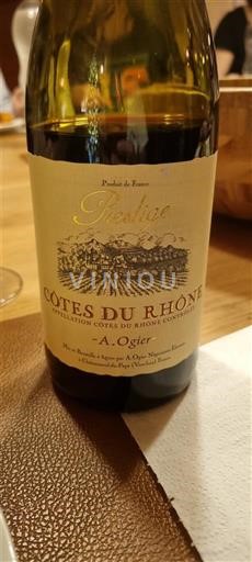 Rona dolina Côtes-du-Rhône A. Ogier Galetis Neleten.