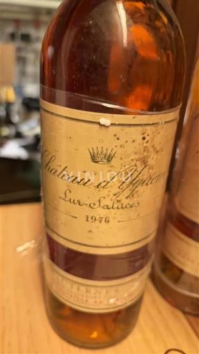 Bordeaux Sauternes Premier Cru Supérieur Château Yquem 1976