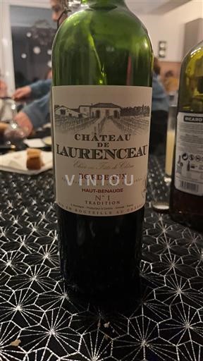 Bordeaux Ni doloceno Château Laurencau Tradition Neleten.