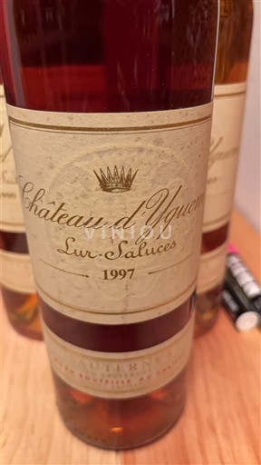 Bordeaux Sauternes Premier Cru Supérieur Château Yquem 1997