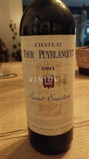 Bordeaux Saint-Émilion Château Tour Puyblanquet 1993