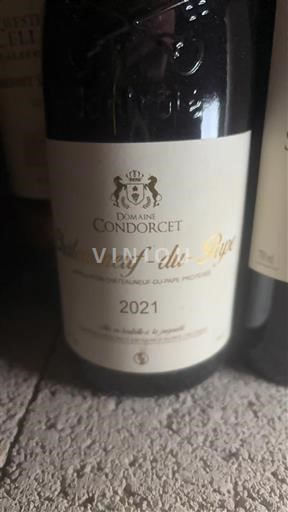 Rhônevallei Châteauneuf-du-Pape Domaine Condorcet 2021