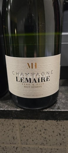 Champagne Champagne Lemaire Brut Réserve 2021