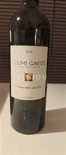 Linguadoca e Rossiglione Côtes catalanes Domaine Gauby Coume Gineste 2019