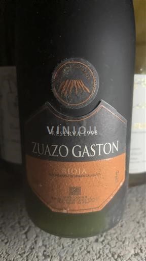 La Rioja Rioja Zuazo Gaston Reserva 1998