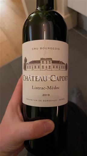 Bordeaux Listrac-Médoc Château Capdet 2019