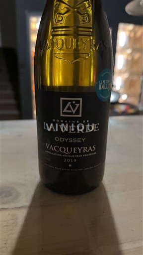 Rhônen laakso Vacqueyras Domaine La Verde Odyssey 2019