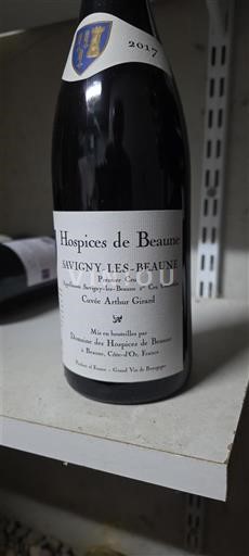 Burgund Savigny-lès-Beaune Premier Cru Hospices de Beaune Arthur Grosse 2017