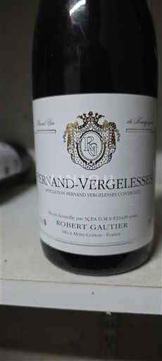 Bourgogne Pernand-Vergelesses Robert Gautier 2019