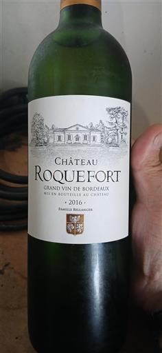 Bordeaux Nespecifikováno Château Roquefort 2016
