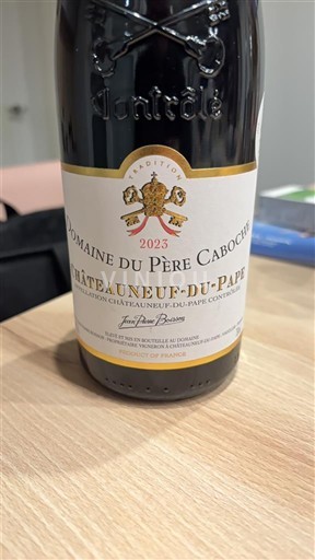 Thung lũng Rhône Châteauneuf-du-pape Domaine Père Caboche 2023