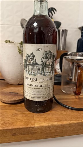 Tây Nam Monbazillac Château La Brie 1978