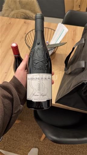 Viinit Rouge sec Jullien Pignet 2023 Ranska Rhônen laakso Châteauneuf-du-Pape AOC