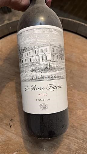 Bordeaux Pomerol La Rose Figeac 2010