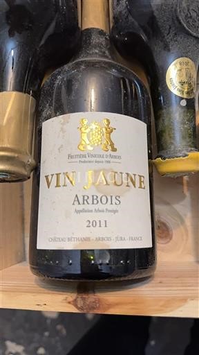 Jura Arbois Château Béthanie Vin Jaune 2011