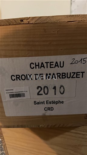 Bordeaux Saint-Estèphe Château Croix de Marbuzet 2010