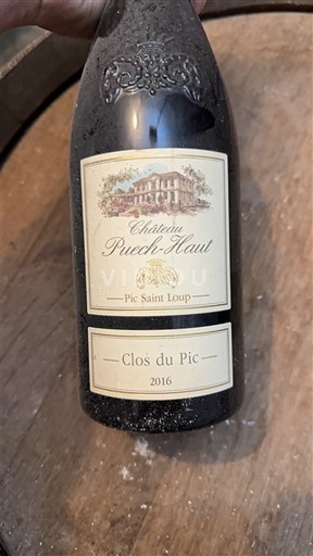 Languedoc Pic-saint-loup Puech-Haut Clos du Pic 2016