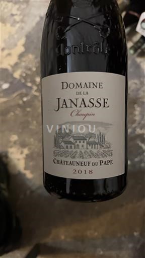 Rhône Valley Châteauneuf-du-Pape Domaine La Janasse Chaupin 2018