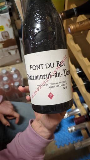 Valea Ronului Châteauneuf-du-Pape Font du Roi Les Combes 2019