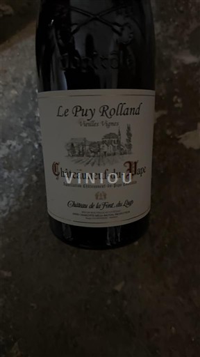 Rhônevallei Châteauneuf-du-Pape Château La Font du Loup Le Puy Rolland Vieilles Vignes 2021