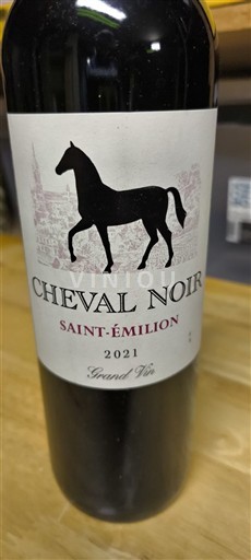 Bordeaux Saint-Émilion Cheval Noir Grand Vin 2021