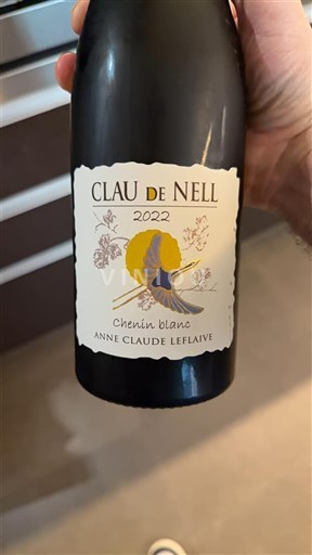 Loiren laakso Anjou Clau de Nell Chenin blanc 2022