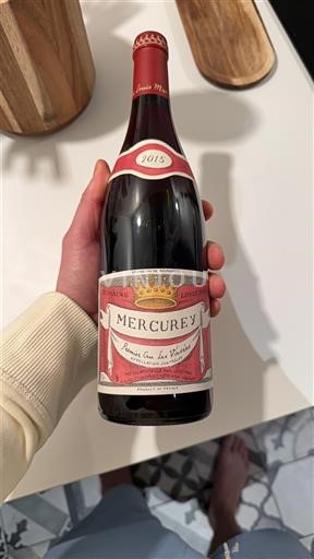 Bourgogne Mercurey Premier Cru Domaine Louis Max Mercurey Premier Cru Les Vasées 2015