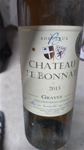 Bordeaux Graves Château Le Bonnat 2013