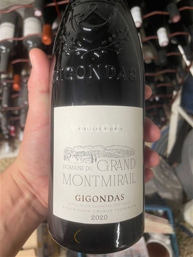 Rona dolina Gigondas Domaine Grand Montmirail Vieilles Vignes 2020