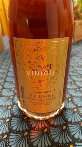 Mousserende wijnen Rosé sec Cellier Léonard de Vinci Non millésimé Frankrijk Loirevallei Touraine AOC