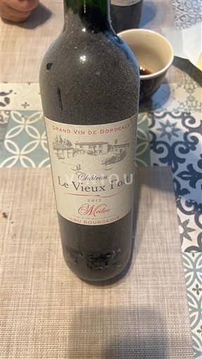 Bordeaux Médoc Château Le Vieux Fort Médoc 2017