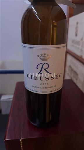 Burdeos Bordeaux blanco Rieussec Bordeaux blanc sec 2015