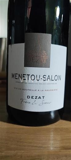 Vine Rouge sec Dezat 2023 Frankrig Loire-dalen Menetou-Salon AOC