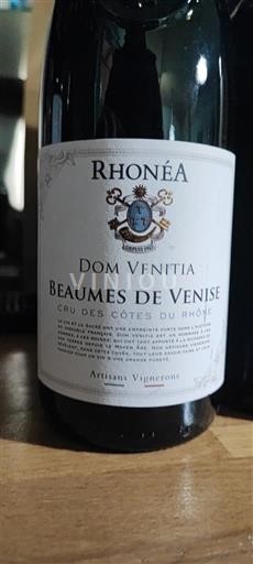 Rhônedalen Beaumes de Venise Dom Venitia 2019