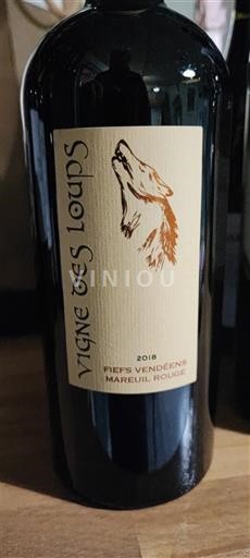 Vale do Loire Não especificado Vigne des Loups 2018
