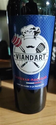 Languedoc ja Roussillon Pays d'Oc Viand'Art Carignan-Marselan Ei vuosikertaa